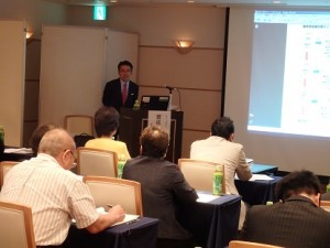 幸之助氏の生誕の地で講演