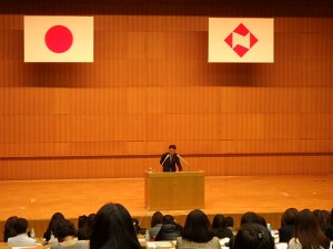 今年最後の講演　IN　ニッセイ総合研修所